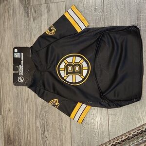 NWT NHL Pet Apparel Boston Bruins Dog sz XL Jersey Fits 22-26"